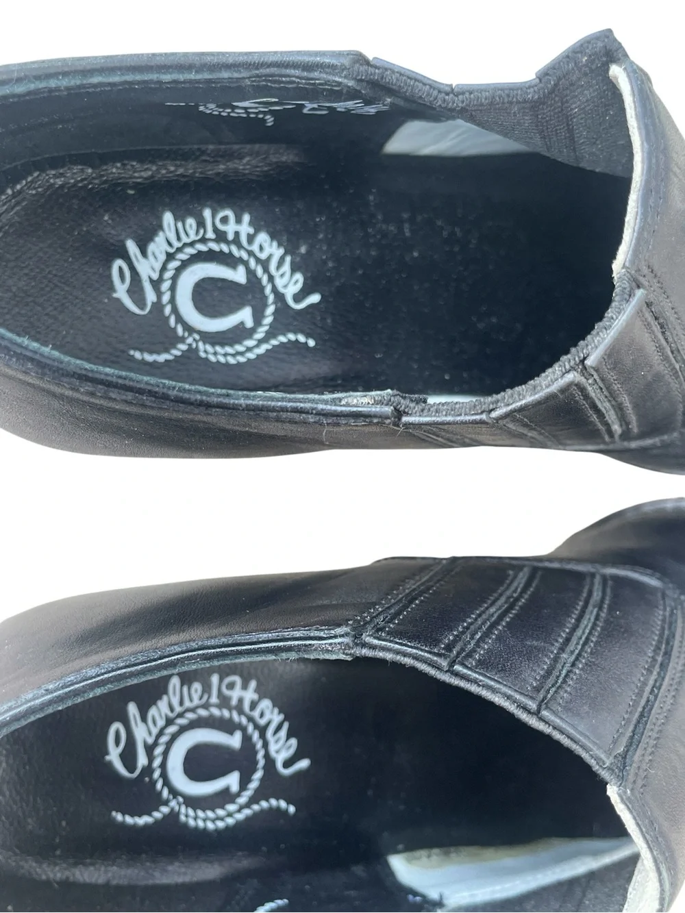 Charlie 1 Horse by Lucchese, Black Leather Western‎ Bootie, Size 6.5B, EUC